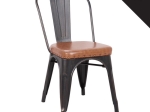 RELIX ΚΑΡΕΚΛΑ-PRO, ΣΤΟΙΒΑΖΟΜΕΝΗ, ΜΕΤΑΛΛΟ ΒΑΦΗ ANTIQUE BLACK, PU CAMEL