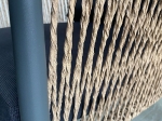 GASBA SET ΣΑΛΟΝΙ ΚΗΠΟΥ 4ΤΕΜ, ALU ΑΝΘΡΑΚΙ, ROPE WICKER ΦΥΣΙΚΟ, ΜΑΞΙΛΑΡΙΑ ΣΚΟΥΡΟ ΓΚΡΙ