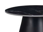 ΒΟΗΘΗΤΙΚΑ ΤΡΑΠΕΖΙΑ FABRIN INART ΜΑΥΡΟ ΜΑΡΜΑΡΟΥ SINTERED STONE-ΜΑΥΡΟ ΜΕΤΑΛΛΟ