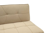 ΚΑΝΑΠΕΣ-ΚΡΕΒΑΤΙ TRAVIS PAKOWORLD 3ΘΕΣΙΟΣ ΜΕ ΥΦΑΣΜΑ ΜΠΕΖ 175X83X74ΕΚ