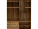 ΒΙΒΛΙΟΘΗΚΗ LUCINDA PAKOWORLD SONOMA 120X29.8X180.5ΕΚ
