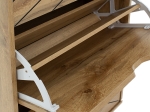 ΠΑΠΟΥΤΣΟΘΗΚΗ THELMA PAKOWORLD 12 ΖΕΥΓΩΝ SONOMA 60X23.8X131.6ΕΚ