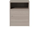 ΚΟΜΟΔΙΝΟ FOLY PAKOWORLD ΜΕ ΕΝΑ ΝΤΟΥΛΑΠΙ ΓΚΡΙ OAK 40X40X50ΕΚ