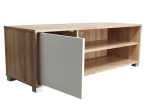 ΕΠΙΠΛΟ ΤΗΛΕΟΡΑΣΗΣ ELLON PAKOWORLD ΜΕΛΑΜΙΝΗΣ SONOMA-ΛΕΥΚΟ 120X40X41ΕΚ.