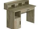 ΓΡΑΦΕΙΟ ΕΡΓΑΣΙΑΣ WORKIE PAKOWORLD SONOMA MDF 120X60X95.5ΕΚ