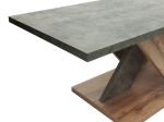 ΤΡΑΠΕΖΙ ΣΑΛΟΝΙΟΥ SOLANGE PAKOWORLD ΣΕ ΓΚΡΙ-SONOMA ΑΠΟΧΡΩΣΗ 110X55X47.5ΕΚ