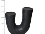 ΚΗΡΟΠΗΓΙΟ ARTELIBRE ΜΑΥΡΟ ΚΕΡΑΜΙΚΟ 23.5X8.5X23.5CM