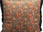 ΜΑΞΙΛΑΡΙ ARTELIBRE PAISLEY ΠΟΡΤΟΚΑΛΙ ΒΕΛΟΥΔΟ 60X60CM