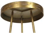 ΤΡΑΠΕΖΑΚΙ ARTELIBRE ΧΡΥΣΟ ΜΕΤΑΛΛΟ 42.5X42.5X98CM