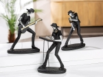 ΔΙΑΚΟΣΜΗΤΙΚΟ ARTELIBRE ΜΟΥΣΙΚΟΣ ΜΑΥΡΟ POLYRESIN 17X11X24CM ΣΕ 3 ΣΧΕΔΙΑ