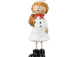 ΦΙΓΟΥΡΑ COOK "STAR CHEF" ΠΟΛΥΡΕΖΙΝΗ ΛΕΥΚΟ PU PCS. ASSORTED 4.5X4.5X13CM