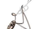 ΦΙΓΟΥΡΑ ΜΟΥΣΙΚΟΣ 'RIBBON' ΜΕΤΑΛΛΟ ΜΠΡΟΝΖΕ 5X15X54CM