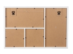 PHOTO ΘΗΚΗ RECTANGULAR "IMAGO" ACRILIC MDF ECRU ΛΕΥΚΟ PU 48X3X32CM