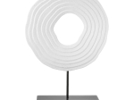 ΑΝΑΓΛΥΦΟ ΣΤΑΝΤ 'PEZZO' MDF ΜΑΥΡΟ/ΛΕΥΚΟ 6.5X20X30CM