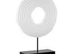 ΑΝΑΓΛΥΦΟ ΣΤΑΝΤ 'PEZZO' MDF ΜΑΥΡΟ/ΛΕΥΚΟ 6.5X20X30CM