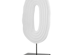 ΑΝΑΓΛΥΦΟ ΣΤΑΝΤ 'PEZZO' MDF ΜΑΥΡΟ/ΛΕΥΚΟ 7.5X17.5X39.5CM