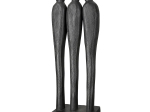 ΓΛΥΠΤΟ '3 PEOPLE' ΟΜΑΔΑ ΞΥΛΟ ΜΑΝΓΚΟ ΜΑΥΡΟ 6.5X14X36CM