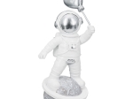  FIGURE ASTRONAUT POLY WHITE SILVER ΠΟΙΚΙΛΙΑ 3 ΦΟΡΕΣ 11X5X12CM 11X5X12CM