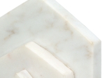  ΒΙΒΛΙΟΘΗΚΗ ΣΠΙΤΙ ΜΑΡΜΑΡΙΝΟ ΜΠΕΖ ΛΕΥΚΟ 11X5X12CM 11X5X12CM