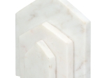  ΒΙΒΛΙΟΘΗΚΗ ΣΠΙΤΙ ΜΑΡΜΑΡΙΝΟ ΜΠΕΖ ΛΕΥΚΟ 11X5X12CM 11X5X12CM