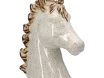  SCULPTURE HORSE CERAMIC BEIGE 14X6X14CM 14X6X14CM