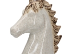  SCULPTURE HORSE CERAMIC BEIGE 14X6X14CM 14X6X14CM