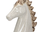  SCULPTURE HORSE CERAMIC BEIGE 19X9X20CM 19X9X20CM