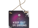 ΠΙΝΑΚΙΔΑ ΚΡΕΜΑΣΤΗ ΔΙΑΚΟΣΜΗΤΙΚΗ GAMING ΧΑΡΤΟΝΙ 18X18CM ΣΕ 4 ΣΧΕΔΙΑ