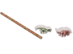 ΜΟΛΥΒΙ ΔΕΙΝΟΣΑΥΡΟΙ ΜΕ ΓΟΜΑ ΔΕΙΝΟΣΑΥΡΟ 18.5CM ΣΕ 2 ΧΡΩΜΑΤΑ