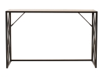 ΚΟΝΣΟΛΑ IVY PAKOWORLD ΧΡΩΜΑ ΚΑΡΥΔΙ-ΜΑΥΡΟ 120X35X75ΕΚ