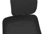 ΚΑΡΕΚΛΑ ΓΡΑΦΕΙΟΥ PEJA PAKOWORLD MESH ΥΦΑΣΜΑ ΜΑΥΡΟ 58X60X107-117ΕΚ