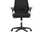 ΚΑΡΕΚΛΑ ΓΡΑΦΕΙΟΥ REJI PAKOWORLD MESH ΥΦΑΣΜΑ ΜΑΥΡΟ 58X60X89-99ΕΚ