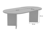 ΤΡΑΠΕΖΙ ΣΑΛΟΝΙΟΥ TABLETOD PAKOWORLD ΣΕ ΚΑΡΥΔΙ ΑΠΟΧΡΩΣΗ 119X60X40ΕΚ