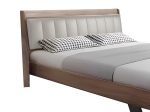 ΚΡΕΒΑΤΙ FRANKLY PAKOWORLD OAK-ΛΕΥΚΟ PU 150X200ΕΚ