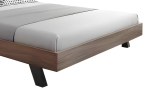 ΚΡΕΒΑΤΙ FRANKLY PAKOWORLD OAK-ΛΕΥΚΟ PU 150X200ΕΚ