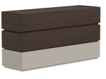 ΣΥΡΤΑΡΙΕΡΑ SONLEN PAKOWORLD MDF ΣΕ ΚΑΡΥΔΙ-ΜΠΕΖ ΑΠΟΧΡΩΣΗ 120X40X72ΕΚ
