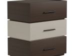 ΚΟΜΟΔΙΝΟ SONLEN PAKOWORLD MDF ΣΕ ΚΑΡΥΔΙ-ΜΠΕΖ ΑΠΟΧΡΩΣΗ 60X40X66ΕΚ