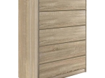 ΣΥΡΤΑΡΙΕΡΑ KUANGER PAKOWORLD MDF ΣΕ ΦΥΣΙΚΗ ΑΠΟΧΡΩΣΗ 80X40X109ΕΚ