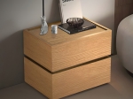 ΚΟΜΟΔΙΝΟ SONLEN PAKOWORLD MDF ΣΕ OAK ΑΠΟΧΡΩΣΗ 60X40X44.5ΕΚ