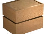 ΚΟΜΟΔΙΝΟ SONLEN PAKOWORLD MDF ΣΕ OAK ΑΠΟΧΡΩΣΗ 60X40X44.5ΕΚ