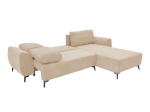 KΑΝΑΠΕΣ ΚΡΕΒΑΤΙ ΤΡΙΘΕΣΙΟΣ ΑΝΑΣΤΡΕΨΙΜΟΣ SETTEE PAKOWORLD ΥΦΑΣΜΑ ΜΕ ΑΠΟΘΗΚΕΥΤΙΚΟ ΧΩΡΟ ΣΕ ΜΠΕΖ ΑΠΟΧΡΩΣΗ 286X204X93ΕΚ