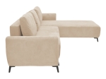 KΑΝΑΠΕΣ ΚΡΕΒΑΤΙ ΤΡΙΘΕΣΙΟΣ ΑΝΑΣΤΡΕΨΙΜΟΣ SETTEE PAKOWORLD ΥΦΑΣΜΑ ΜΕ ΑΠΟΘΗΚΕΥΤΙΚΟ ΧΩΡΟ ΣΕ ΜΠΕΖ ΑΠΟΧΡΩΣΗ 286X204X93ΕΚ