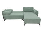 KΑΝΑΠΕΣ ΚΡΕΒΑΤΙ ΤΡΙΘΕΣΙΟΣ ΑΝΑΣΤΡΕΨΙΜΟΣ SETTEE PAKOWORLD ΥΦΑΣΜΑ ΜΕ ΑΠΟΘΗΚΕΥΤΙΚΟ ΧΩΡΟ ΣΕ ΜΕΝΤΑ ΑΠΟΧΡΩΣΗ 286X204X93ΕΚ