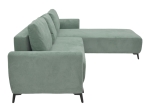 KΑΝΑΠΕΣ ΚΡΕΒΑΤΙ ΤΡΙΘΕΣΙΟΣ ΑΝΑΣΤΡΕΨΙΜΟΣ SETTEE PAKOWORLD ΥΦΑΣΜΑ ΜΕ ΑΠΟΘΗΚΕΥΤΙΚΟ ΧΩΡΟ ΣΕ ΜΕΝΤΑ ΑΠΟΧΡΩΣΗ 286X204X93ΕΚ