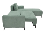 KΑΝΑΠΕΣ ΚΡΕΒΑΤΙ ΤΡΙΘΕΣΙΟΣ ΑΝΑΣΤΡΕΨΙΜΟΣ SETTEE PAKOWORLD ΥΦΑΣΜΑ ΜΕ ΑΠΟΘΗΚΕΥΤΙΚΟ ΧΩΡΟ ΣΕ ΜΕΝΤΑ ΑΠΟΧΡΩΣΗ 286X204X93ΕΚ