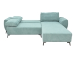 KΑΝΑΠΕΣ ΚΡΕΒΑΤΙ ΤΡΙΘΕΣΙΟΣ ΑΝΑΣΤΡΕΨΙΜΟΣ SETTEE PAKOWORLD ΥΦΑΣΜΑ ΜΕ ΑΠΟΘΗΚΕΥΤΙΚΟ ΧΩΡΟ ΣΕ ΜΕΝΤΑ ΑΠΟΧΡΩΣΗ 286X204X93ΕΚ