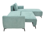 KΑΝΑΠΕΣ ΚΡΕΒΑΤΙ ΤΡΙΘΕΣΙΟΣ ΑΝΑΣΤΡΕΨΙΜΟΣ SETTEE PAKOWORLD ΥΦΑΣΜΑ ΜΕ ΑΠΟΘΗΚΕΥΤΙΚΟ ΧΩΡΟ ΣΕ ΜΕΝΤΑ ΑΠΟΧΡΩΣΗ 286X204X93ΕΚ