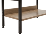 ΒΙΒΛΙΟΘΗΚΗ- ΡΑΦΙΕΡΑ RAMON PAKOWORLD ΦΥΣΙΚΟ-ΜΑΥΡΟ 60X28X125,5ΕΚ