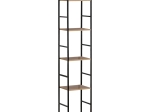 ΒΙΒΛΙΟΘΗΚΗ AZUEL PAKOWORLD ΦΥΣΙΚΟ-ΜΑΥΡΟ ΜΕΤΑΛΛΟ 29X23.5X144ΕΚ
