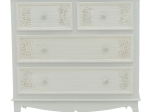 ΣΥΡΤΑΡΙΕΡΑ PAZLEN INART MDF ΣΕ ΛΕΥΚΗ ΑΝΤΙΚΕ ΑΠΟΧΡΩΣΗ 80X40X80ΕΚ